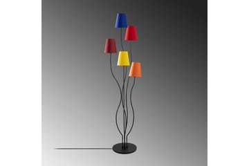 Golvlampa Crestor Flerfärgad / Livfulla färger - Flerfärgad / Livfulla färger - Belysning - Lampor & belysning inomhus - Golvlampa