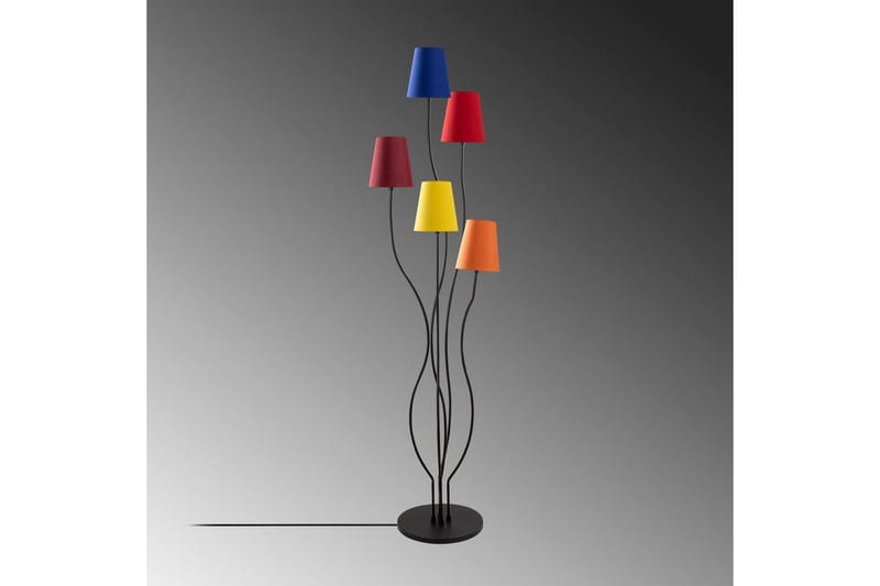 Golvlampa Crestor Flerfärgad / Livfulla färger - Flerfärgad / Livfulla färger - Belysning - Lampor & belysning inomhus - Golvlampa