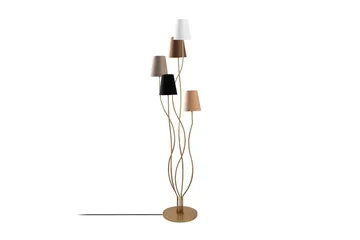 Golvlampa Crestor Flerfärgad / Mörka färger - Flerfärgad / Mörka färger - Belysning - Lampor & belysning inomhus - Golvlampa