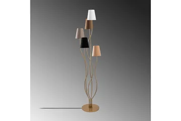 Golvlampa Crestor Flerfärgad / Mörka färger - Flerfärgad / Mörka färger - Belysning - Lampor & belysning inomhus - Golvlampa
