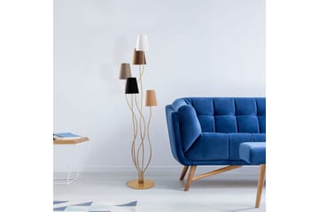Golvlampa Crestor Flerfärgad / Mörka färger - Flerfärgad / Mörka färger - Belysning - Lampor & belysning inomhus - Golvlampa