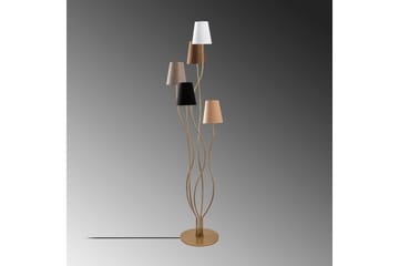 Golvlampa Crestor Flerfärgad / Mörka färger - Flerfärgad / Mörka färger - Belysning - Lampor & belysning inomhus - Golvlampa