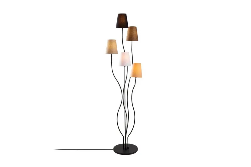 Golvlampa Crestor Flerfärgad / Mjuka färger - Flerfärgad / Mjuka färger - Belysning - Lampor & belysning inomhus - Golvlampa