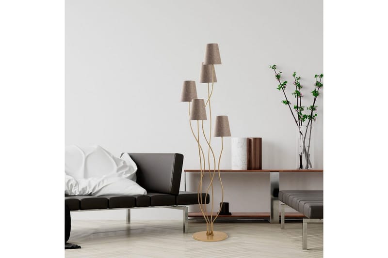 Golvlampa Crestor Rany / Beige - Rany / Beige - Belysning - Lampor & belysning inomhus - Golvlampa
