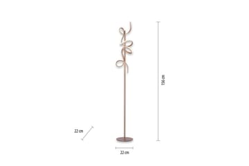Golvlampa Curls - 22x156x22 cm - Belysning - Lampor & belysning inomhus - Golvlampa