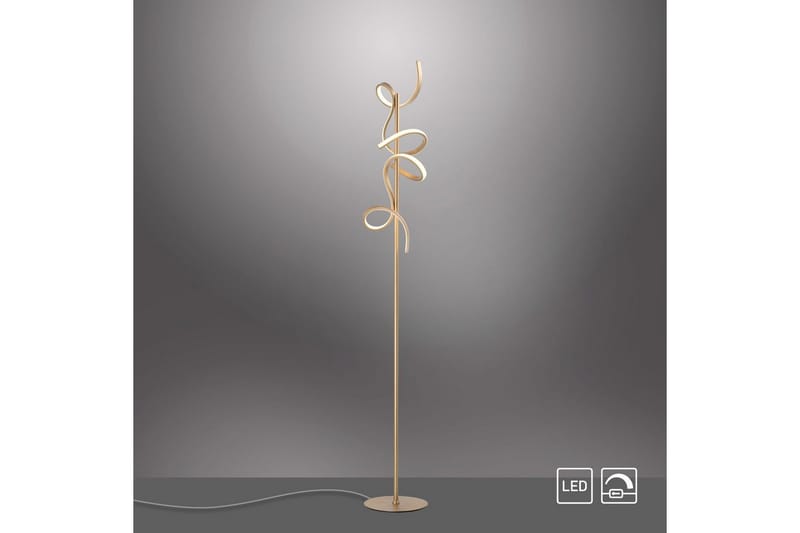 Golvlampa Curls - 22x156x22 cm - Belysning - Lampor & belysning inomhus - Golvlampa