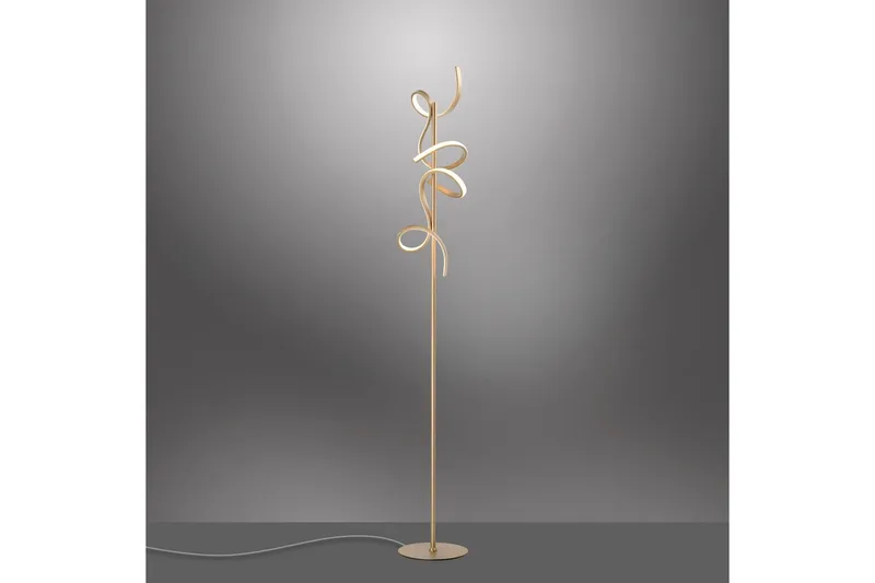 Golvlampa Curls - 22x156x22 cm - Belysning - Lampor & belysning inomhus - Golvlampa
