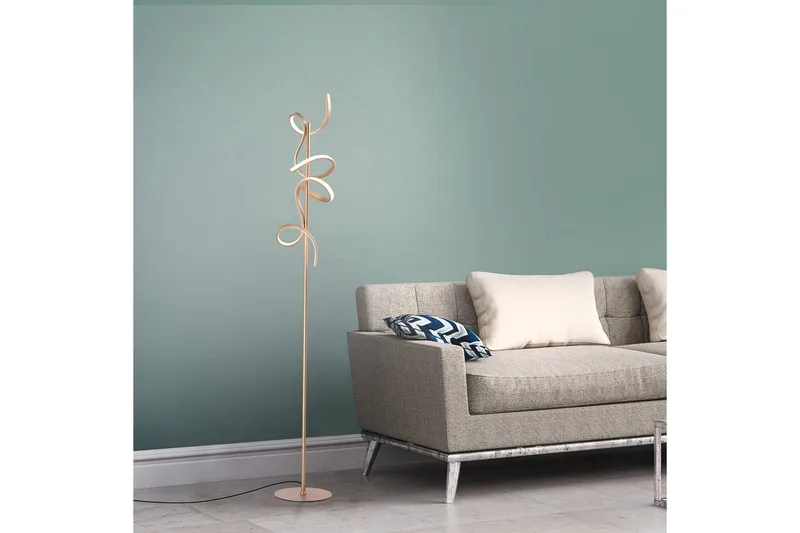 Golvlampa Curls - 22x156x22 cm - Belysning - Lampor & belysning inomhus - Golvlampa
