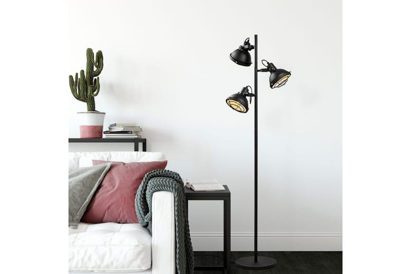 Golvlampa Desten Svart - Svart - Belysning - Lampor & belysning inomhus - Golvlampa