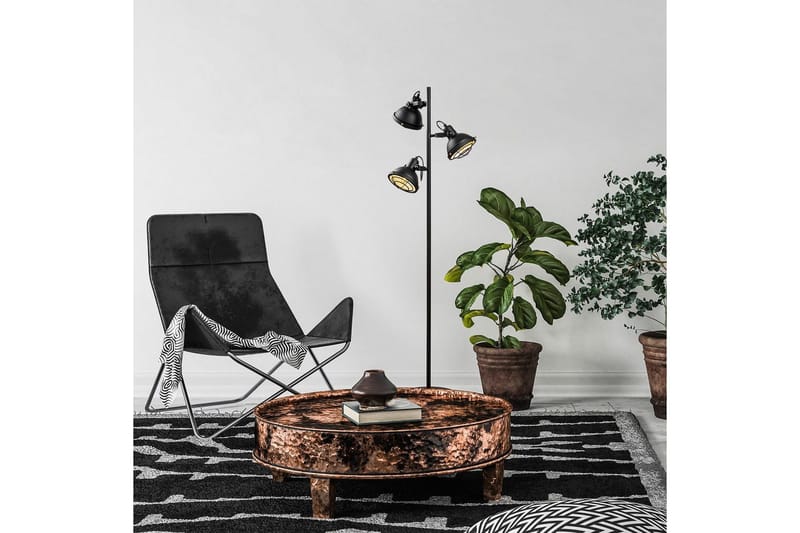 Golvlampa Desten Svart - Svart - Belysning - Lampor & belysning inomhus - Golvlampa