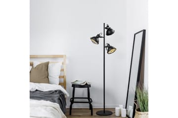 Golvlampa Desten Svart - Svart - Belysning - Lampor & belysning inomhus - Golvlampa