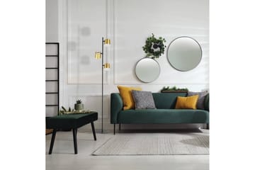 Golvlampa Eglo Altamira Svart/Mässing - Belysning - Lampor & belysning inomhus - Golvlampa