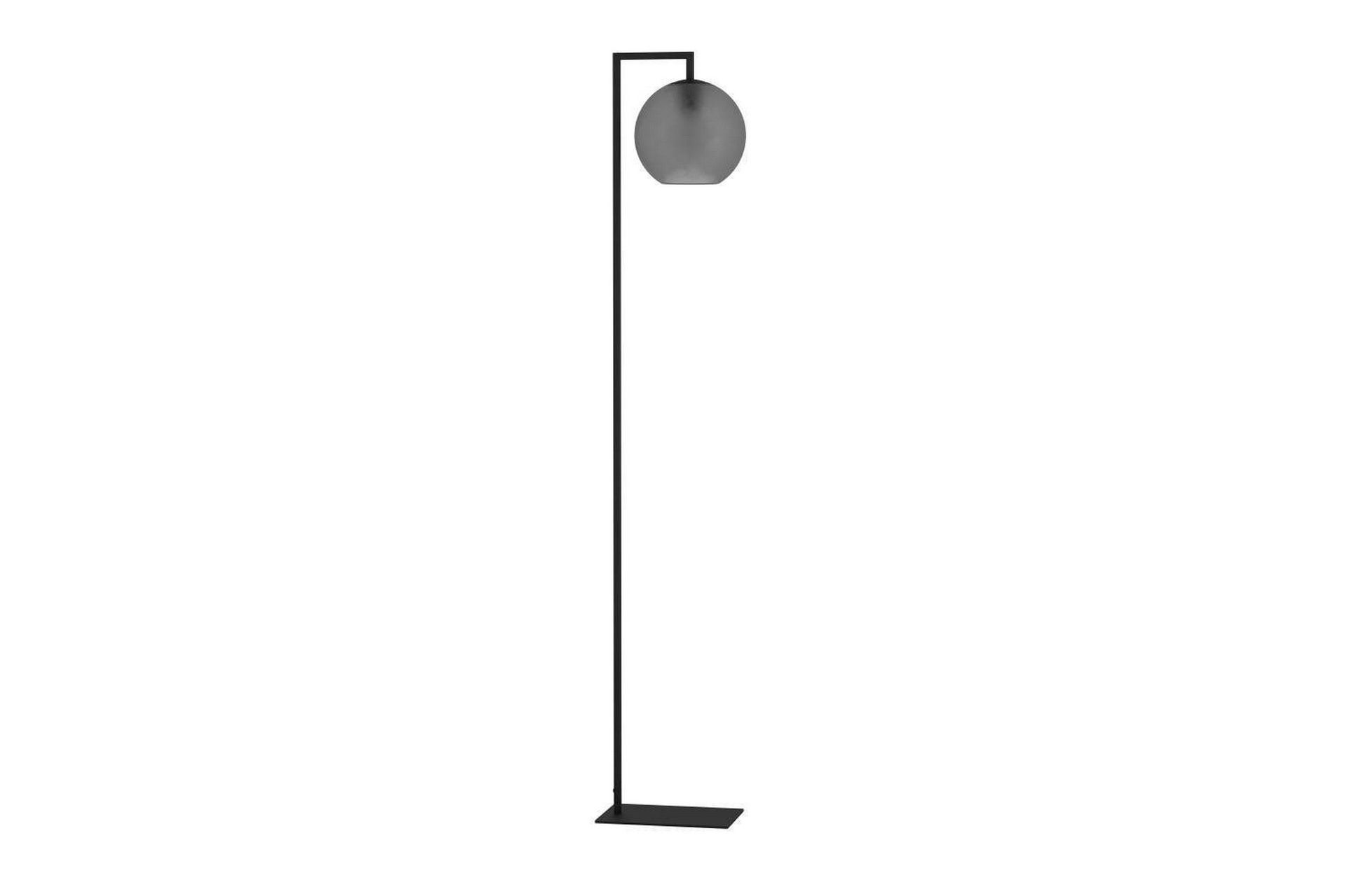 Golvlampa Eglo Arangona Svart/Gr&aring; -