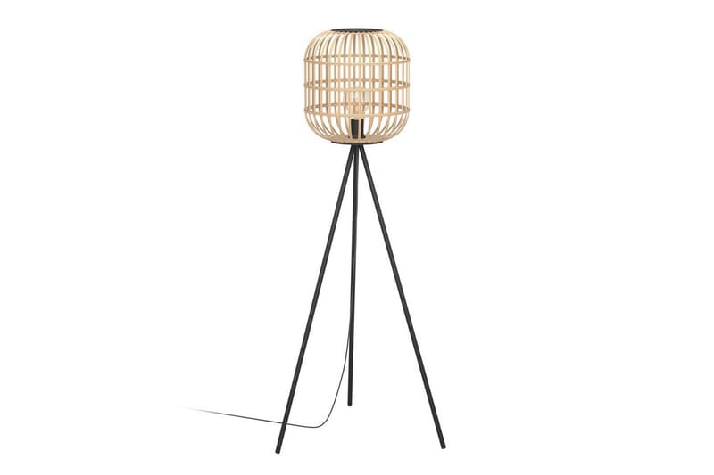 Golvlampa Eglo Bordesley, Svart