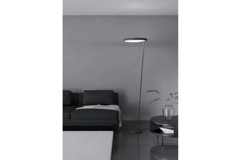 Golvlampa Eglo Caredara Svart - Belysning - Lampor & belysning inomhus - Golvlampa