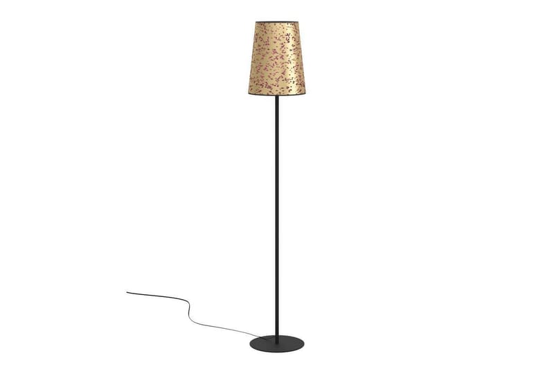 Golvlampa Eglo Castuera Guld med Rosblad - Belysning - Lampor & belysning inomhus - Golvlampa