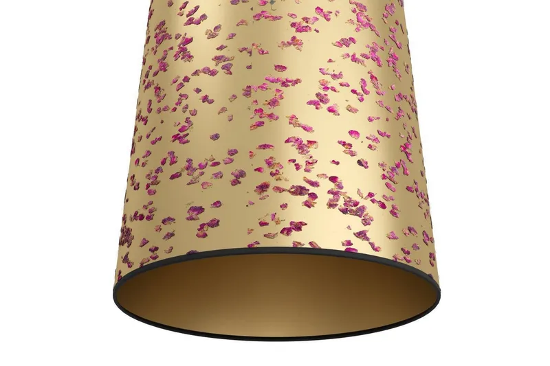 Golvlampa Eglo Castuera Guld med Rosblad - Belysning - Lampor & belysning inomhus - Golvlampa