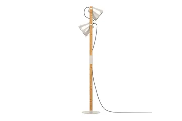 Golvlampa Eglo Cawton - Brun - Belysning - Lampor & belysning inomhus - Golvlampa