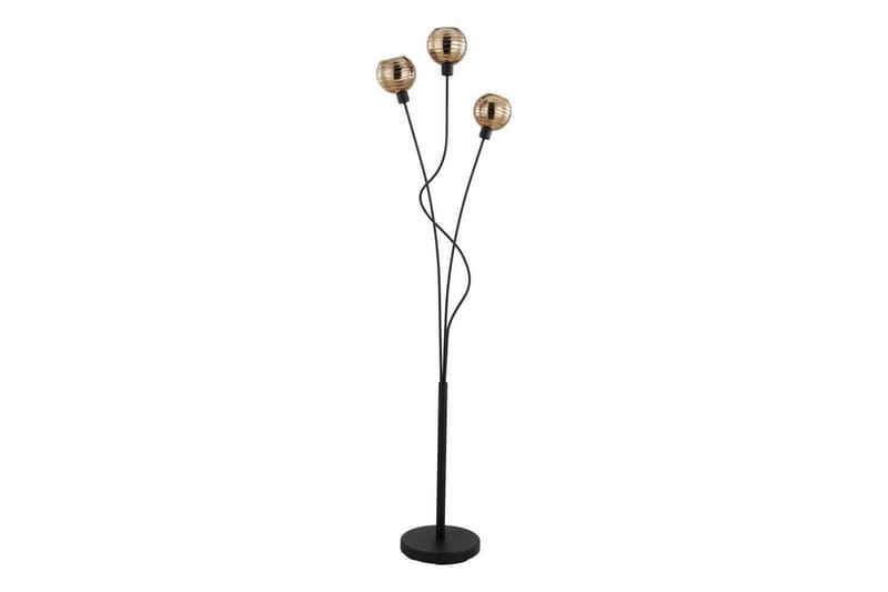 Golvlampa Eglo Creppo Guld/Svart - Belysning - Lampor & belysning inomhus - Golvlampa