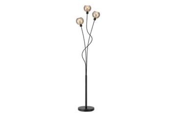 Golvlampa Eglo Creppo Guld/Svart - Belysning - Lampor & belysning inomhus - Golvlampa