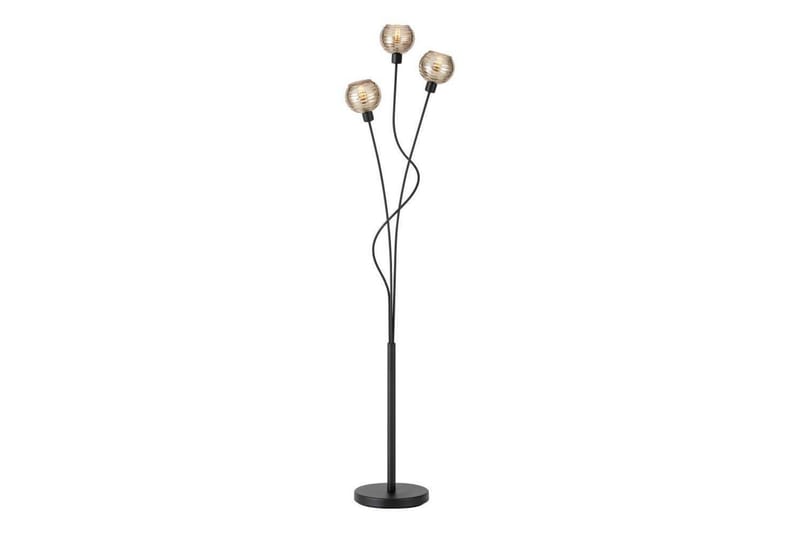 Golvlampa Eglo Creppo Guld/Svart - Belysning - Lampor & belysning inomhus - Golvlampa