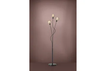 Golvlampa Eglo Creppo Guld/Svart - Belysning - Lampor & belysning inomhus - Golvlampa