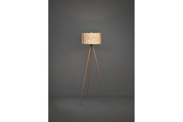 Golvlampa Eglo Hontongas Brun - Belysning - Lampor & belysning inomhus - Golvlampa