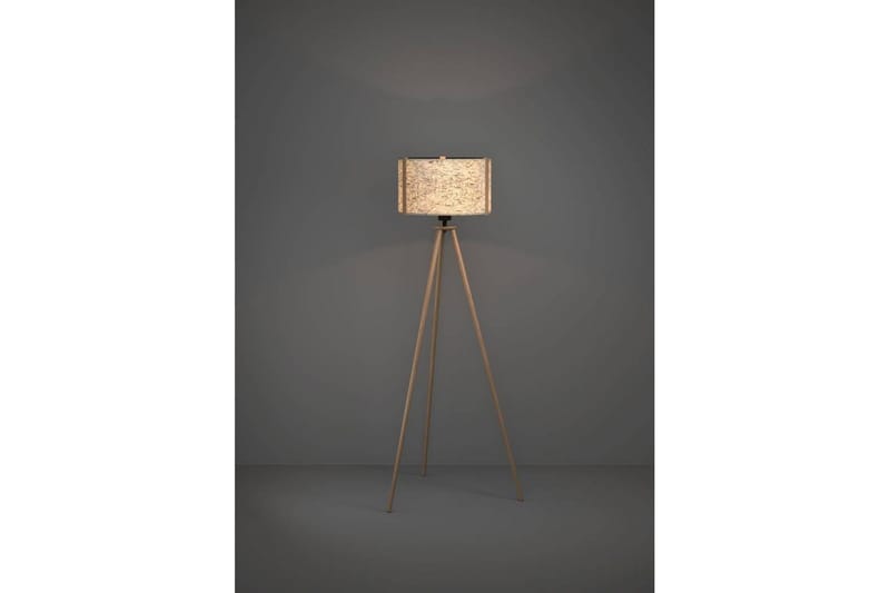Golvlampa Eglo Hontongas Brun - Belysning - Lampor & belysning inomhus - Golvlampa