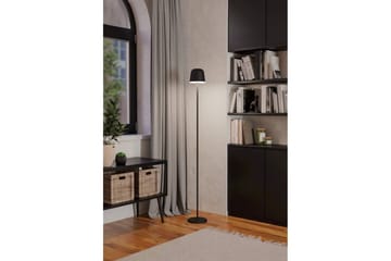 Golvlampa Eglo Mannera-L Svart/Stål - Svart/Stål - Belysning - Lampor & belysning inomhus - Golvlampa