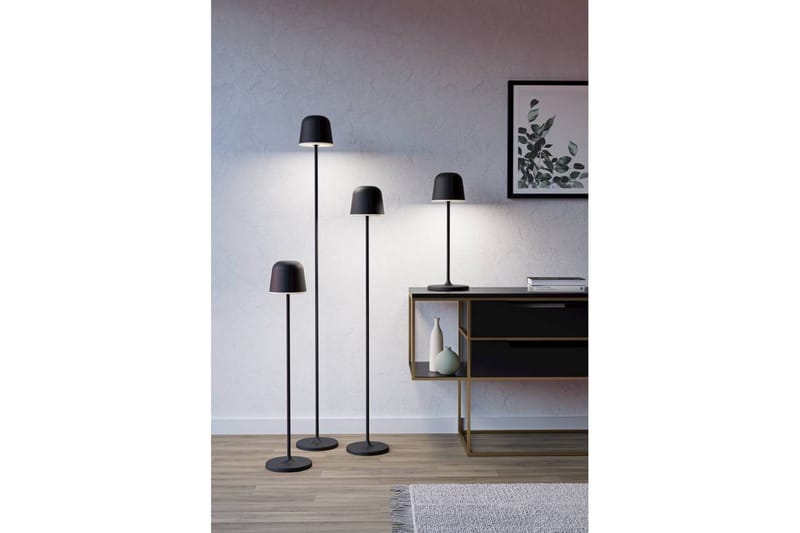 Golvlampa Eglo Mannera-L Svart/Stål - Svart/Stål - Belysning - Lampor & belysning inomhus - Golvlampa