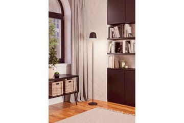 Golvlampa Eglo Mannera-L Svart/Stål - Svart/Stål - Belysning - Lampor & belysning inomhus - Golvlampa