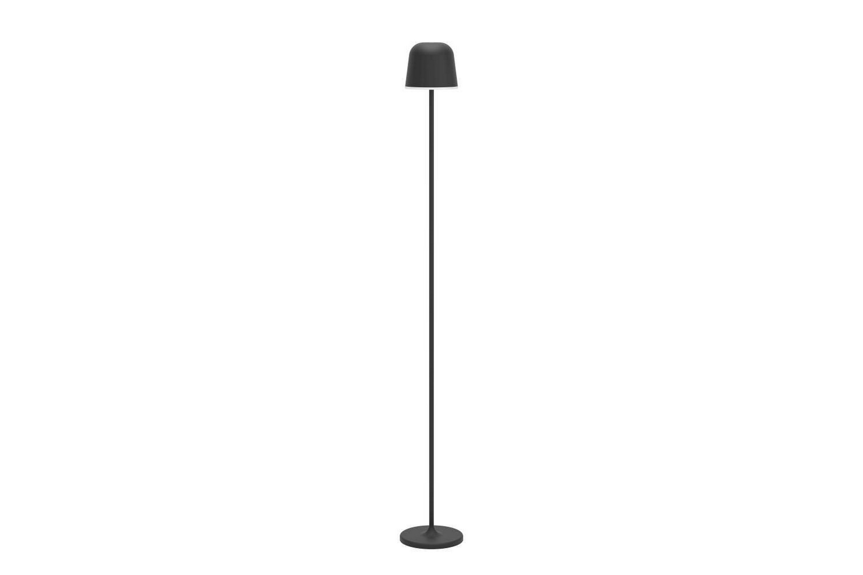 Golvlampa Eglo Mannera-L Svart/Stål - Svart/Stål