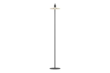 Golvlampa Eglo Mayazes Svart/Trä - Belysning - Lampor & belysning inomhus - Golvlampa