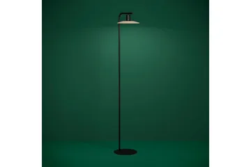 Golvlampa Eglo Mayazes Svart/Trä - Belysning - Lampor & belysning inomhus - Golvlampa