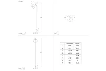 Golvlampa Eglo Morescana Svart - Belysning - Lampor & belysning inomhus - Golvlampa