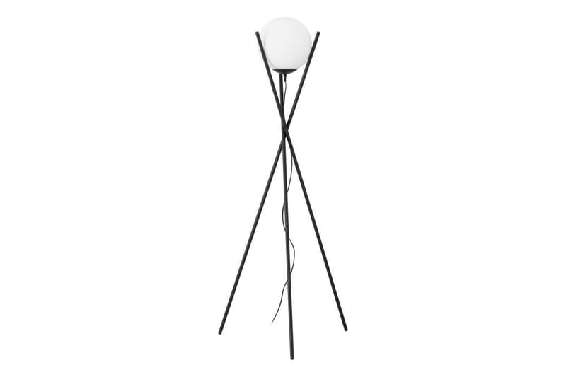 Golvlampa Eglo Salvezinas Svart/Opalvit - Belysning - Lampor & belysning inomhus - Golvlampa