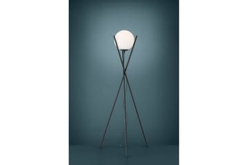 Golvlampa Eglo Salvezinas Svart/Opalvit - Belysning - Lampor & belysning inomhus - Golvlampa