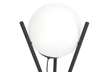 Golvlampa Eglo Salvezinas Svart/Opalvit - Belysning - Lampor & belysning inomhus - Golvlampa