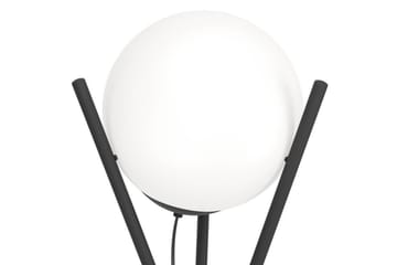 Golvlampa Eglo Salvezinas Svart/Opalvit - Belysning - Lampor & belysning inomhus - Golvlampa