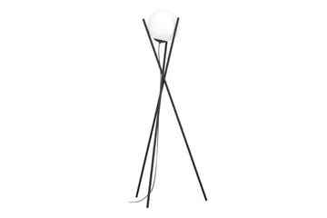 Golvlampa Eglo Salvezinas Svart/Opalvit - Belysning - Lampor & belysning inomhus - Golvlampa