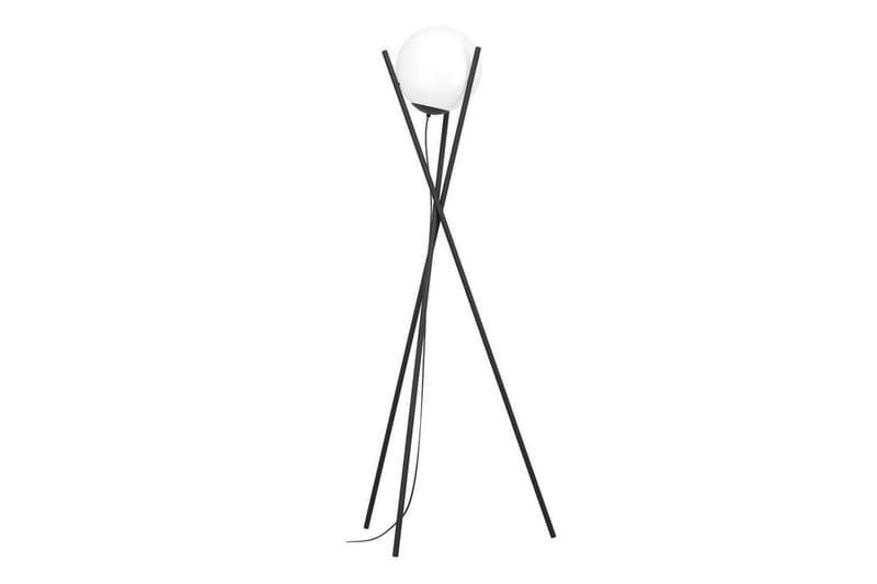 Golvlampa Eglo Salvezinas Svart/Opalvit - Belysning - Lampor & belysning inomhus - Golvlampa