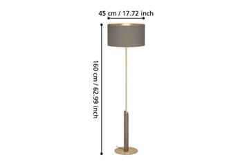 Golvlampa Eglo Santandria Cappuccino - Belysning - Lampor & belysning inomhus - Golvlampa
