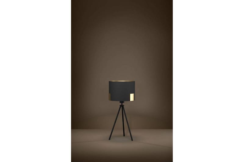 Golvlampa Eglo Tortola 1 Svart/Mässing - Belysning - Lampor & belysning inomhus - Golvlampa