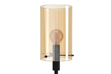 Golvlampa Eglo Polverara Svart/Amber - Belysning - Lampor & belysning inomhus - Golvlampa