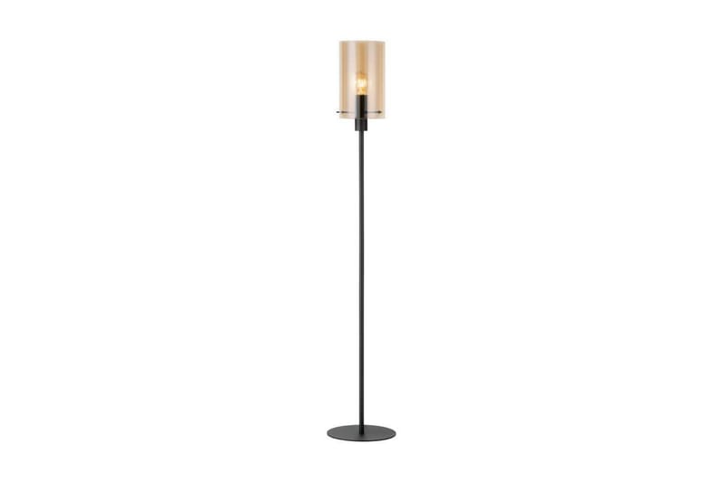 Golvlampa Eglo Polverara Svart/Amber - Belysning - Lampor & belysning inomhus - Golvlampa