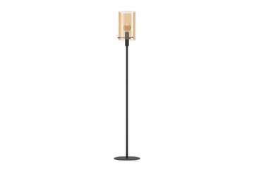 Golvlampa Eglo Polverara Svart/Amber - Belysning - Lampor & belysning inomhus - Golvlampa