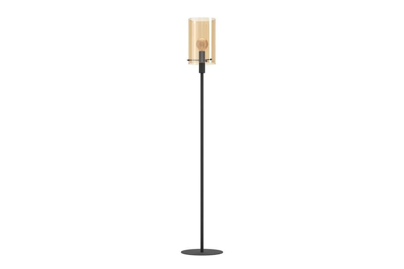Golvlampa Eglo Polverara Svart/Amber - Belysning - Lampor & belysning inomhus - Golvlampa