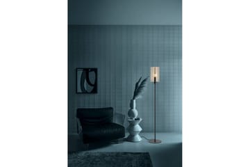Golvlampa Eglo Polverara Svart/Amber - Belysning - Lampor & belysning inomhus - Golvlampa