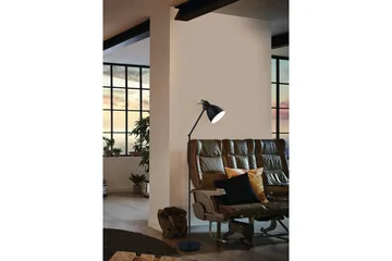 Golvlampa Eglo Priddy - Svart/Vit - Belysning - Lampor & belysning inomhus - Golvlampa