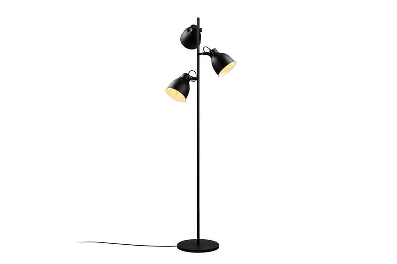 Golvlampa Elber Svart - Svart - Belysning - Lampor & belysning inomhus - Golvlampa